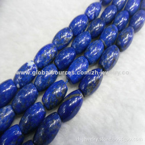 Lapis Lazuli Drum & Barrel Beads, Lapis Lazuli Beads, Welcome ODM and OEM Order
